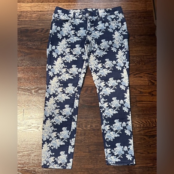 Gap Always Skinny 28/6r Floral Jeans - Picture 2 of 2